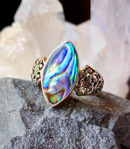 Abalone Ring ~ Assorted Sizes
