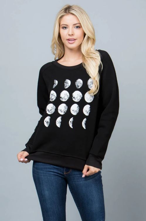 Phases Of The Moon Sweatshirt