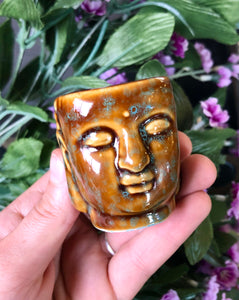 Glazed Mini Buddha Cup