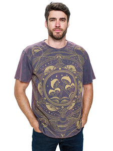 Sacred Geometry Mushroom T-shirt