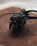 Filigree Skull Cage Necklaces ~ Assorted Colors
