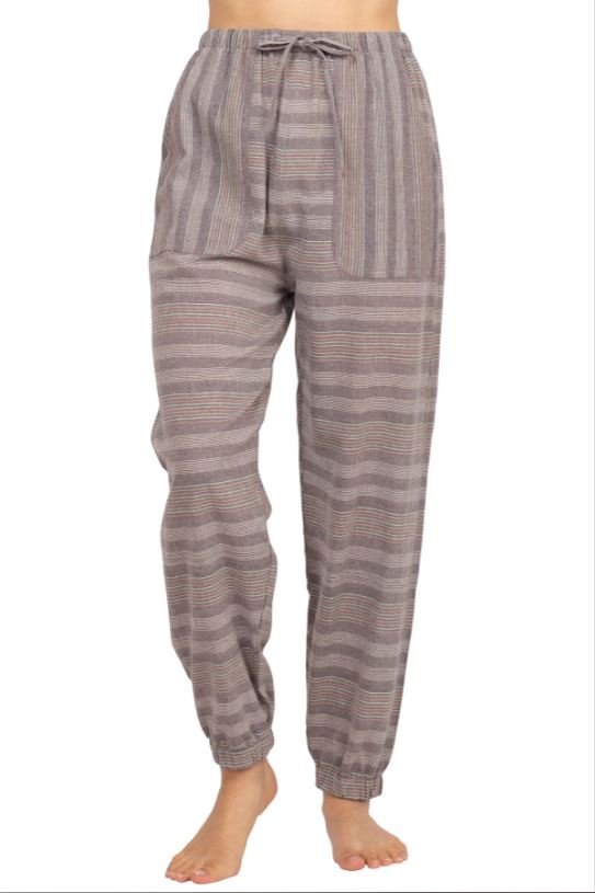 Striped Woven Pants