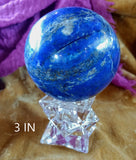 Blue Lapis Spheres ~ Assorted Sizes