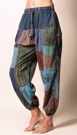 Cotton Patchwork Harem Pants at Best Price in Jaipur  Vintage Recycle Art