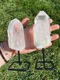 Crystal Quartz Point On A Stand