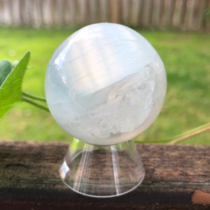 Selenite Sphere ~ 2.5-3in